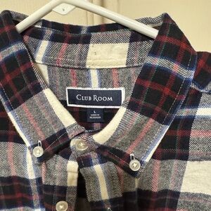 Plaid Long Sleeve Shirt/flannel